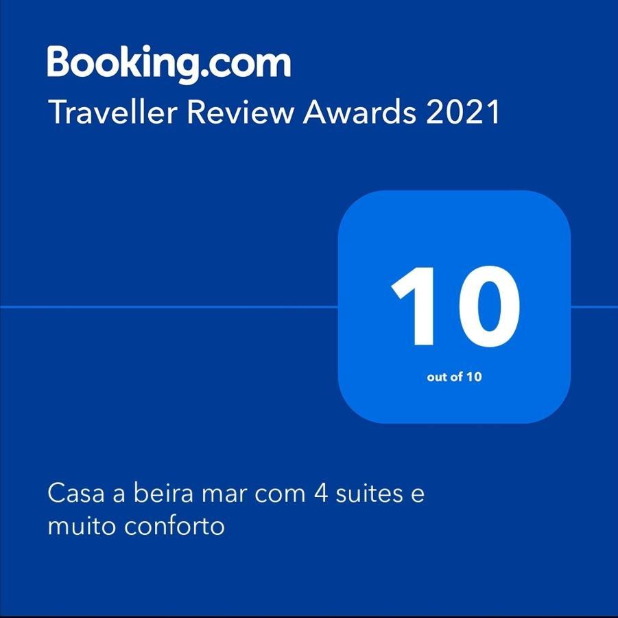 Casa A Beira Mar Com 4 Suites E Muito Conforto Pôrto das Galinhas Exterior foto